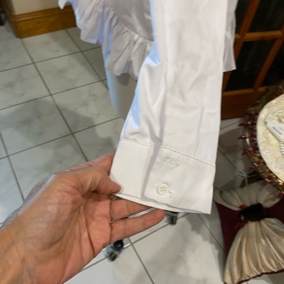 English factory peplum Top size small. Size S (4-6) - Picture 6 of 9